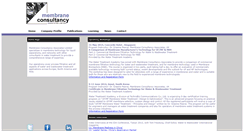Desktop Screenshot of membraneconsultancy.com